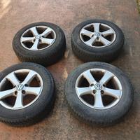 4 ruote complete VW Michelin termiche 195/65R15