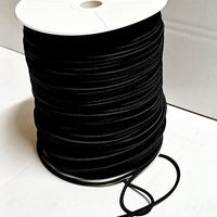 Corda elastica nera 9,5 mm per 200 m resistente