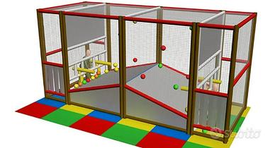 Gioco Struttura Cannoncini Spara Palline ad Aria