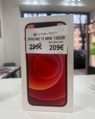 APPLE IPHONE 12 MINI 128GB 12 MESI GARANZIA PROMO
