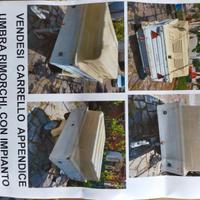 Carrello appendice umbra rimorchi