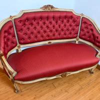 Divanetto 2 posti in stile Luigi XV