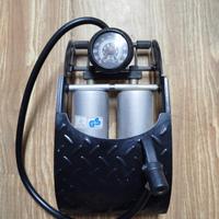 Pompa per Bicicletta a Piede, Doppio Cilindro

