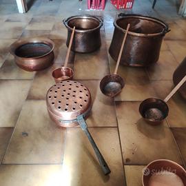 Conche e accessori in rame 