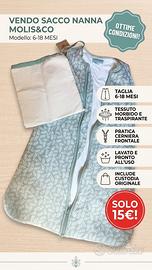 Sacco nanna Molis&co 6/18 mesi 