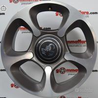 4 cerchi lega fiat 500 abarth 17 lt001362