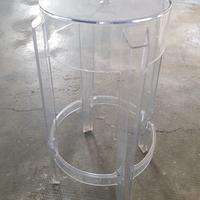 Kartell sgabello Starck Ghost design anni 90