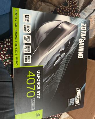 scheda video 4070 super  12 gb