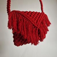 borsa donna in macramè 