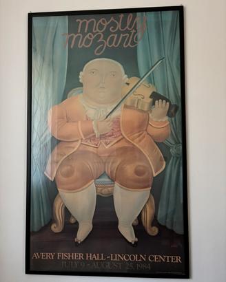manifesto originale di Botero