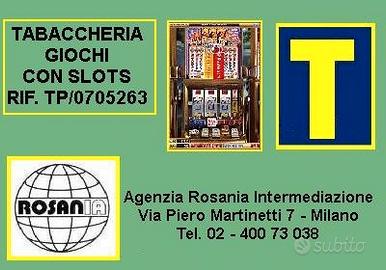 Tabaccheria giochi slots (rif. tp/0705263)