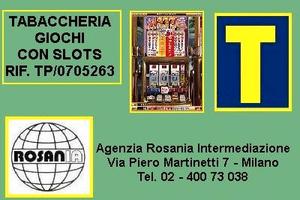 Tabaccheria giochi slots (rif. tp/0705263)