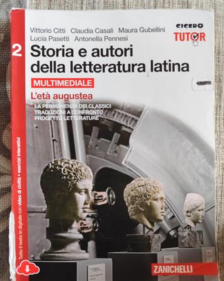 storia e autori della letteratura latina 1 e 2