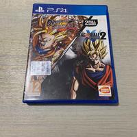 Ps4 dragonball z fighter + xenoverse 2 DOUBLE PACK