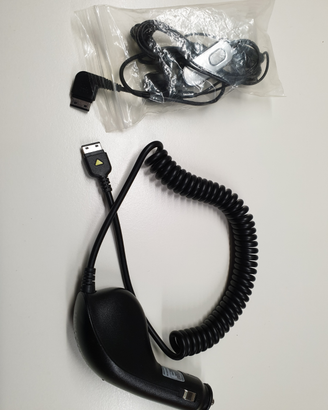 Samsung carica batteria auto e auricolare stereo