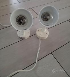 LAMPADE/FARETTI ,2 pezzi, nuovi, Vintage da parete