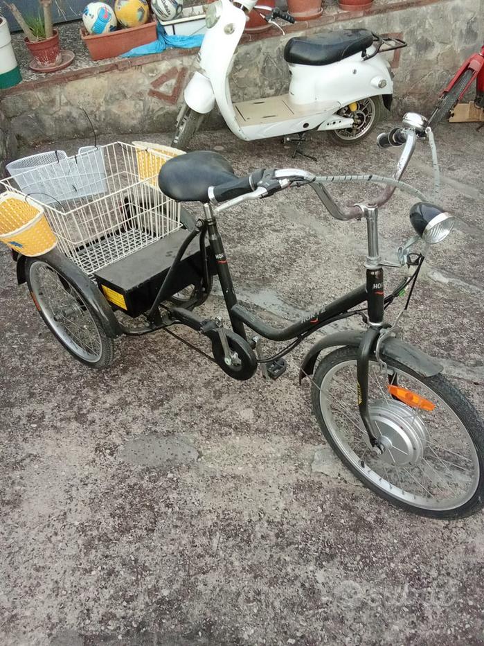 Bicycle Bicicletta A Tre Ruote Antica Scooter Elettrico Triciclo