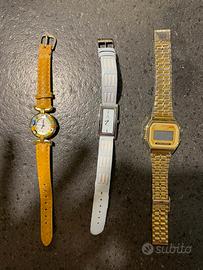 3 OROLOGI DONNA venice/lancetti/casio
