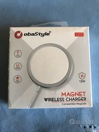 Caricabatteria wireless magnetico OBASTYLE