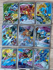 Set completo serie 1 compagni d’avventura pokemon