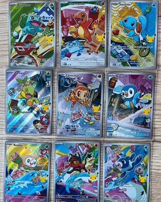 Set completo serie 1 compagni d’avventura pokemon