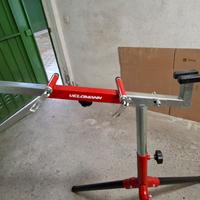 cavalletto manutenzione bicicletta velomann nuovo 