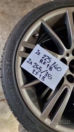 treno gomme bmw z4 225/40 e 255/35 r18