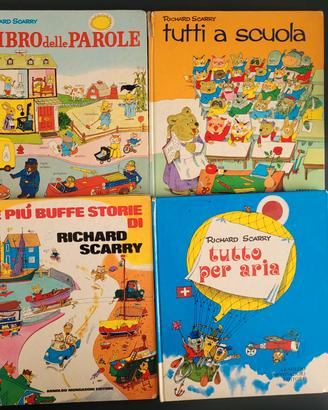 libri Richard Scarry 1970 vintage