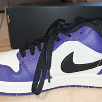 Nike Air Jordan 1 Low Court Purple White