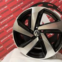 Cerchi Golf 5 6 7 7,5 8 gtd gti 17 pollici Milton