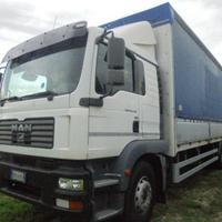 Man Tgl 240 cv ,4X2, cassone+centine cambio manual