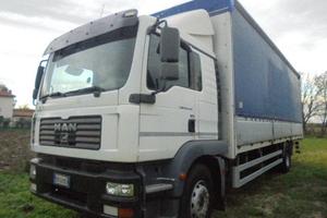 Man Tgl 240 cv ,4X2, cassone+centine cambio manual
