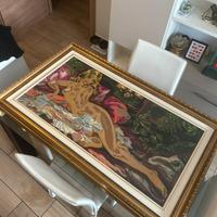 Quadro Mezzo Punto Donna Al Naturale