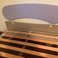 Letto 1 piazza e mezzo completo di materasso