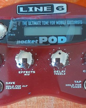 Multieffetti per chitarra Line 6 Pocket POD
