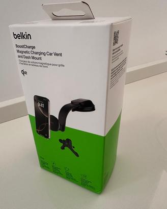 Supporto auto Belkin Magnetic Qi2 15W – NUOVO