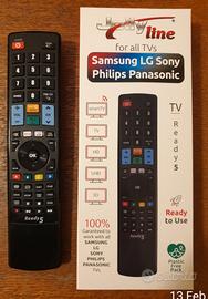 Telecomando tv Sony ,Samsung, LG,Panasonic,Philips