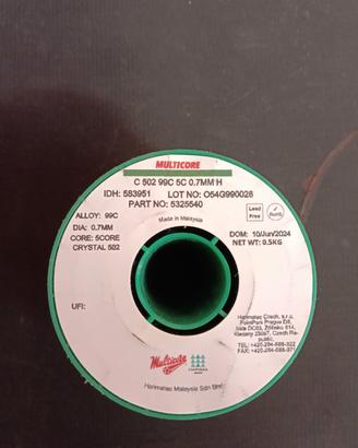 stagno lead free loctite 0.7mmq