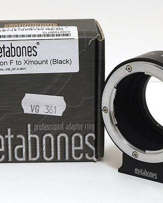 METABONES ANELLO NIKON F SU FUJI X