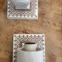 Set portaccessori vintage bagno