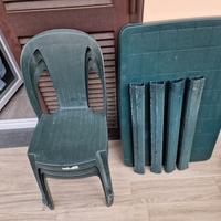 Tavolo da giardino + Sedie