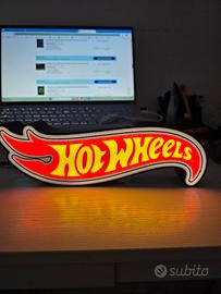 Lightbox LED Hot Wheels 3D – Insegna