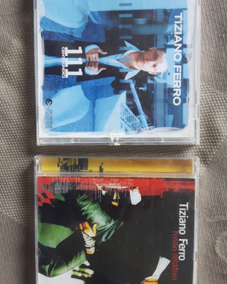I primi due album di Tiziano Ferro