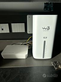 Modem Router Wi-Fi Fibra WindTre Hub (FTTH / FTTC)