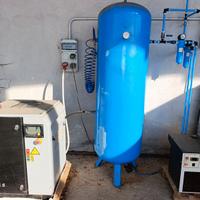 COMPRESSORE ELGI EN3 + SERBATOIO 500LT + FILTRI +