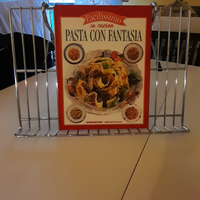 Leggio in acciaio da cucina