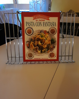 Leggio in acciaio da cucina