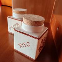 barattoli da cucina decorativi stile rustico