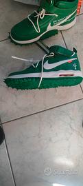 Off-White Nike air force 1 mid Green 
