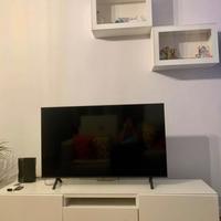 Mobile porta tv e 2 vetrinette